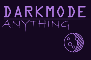 darkmode anything preview