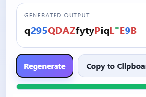 password generator preview